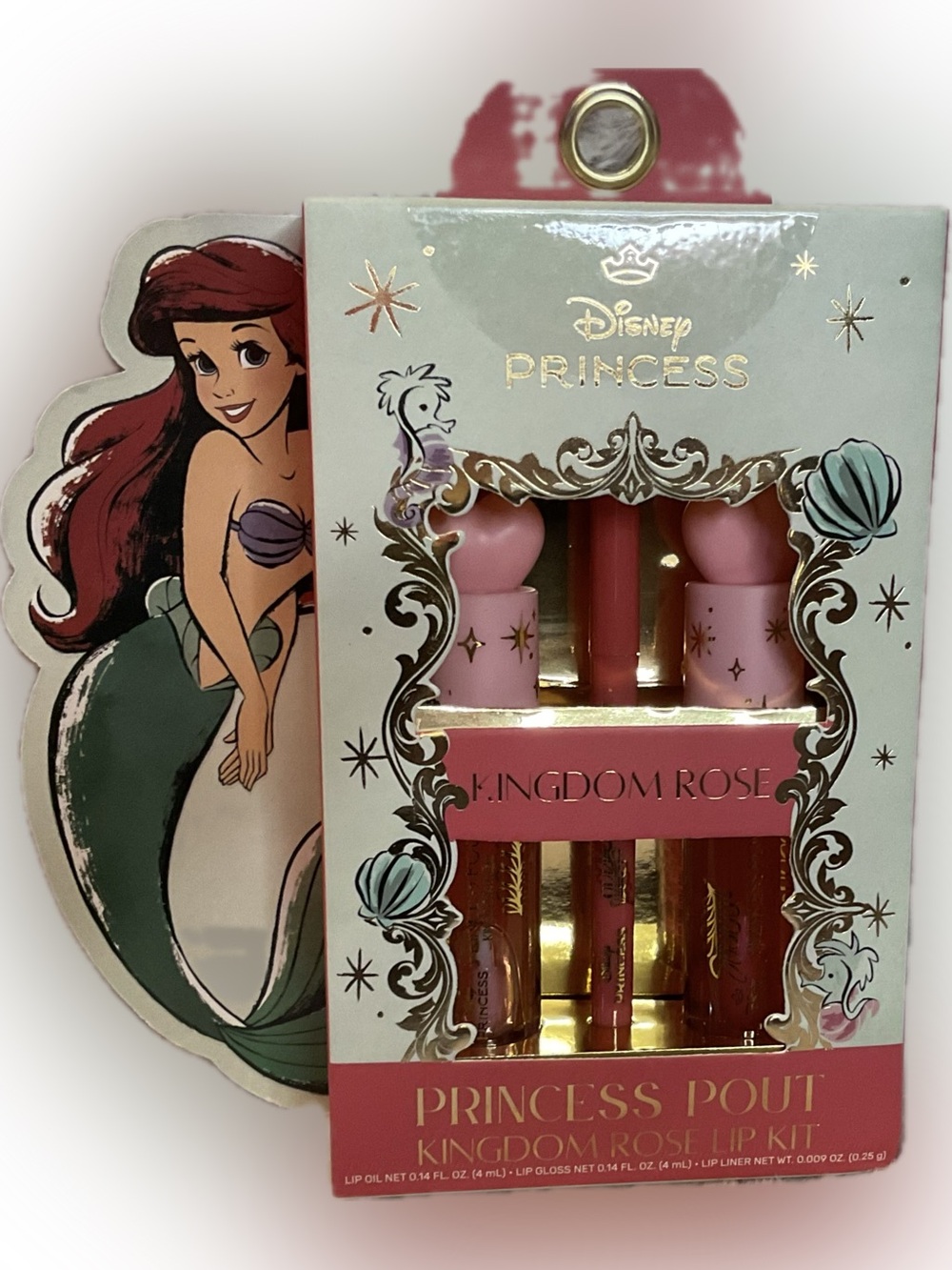 Disney Princess Pout Kingdom Rose Lip Kit